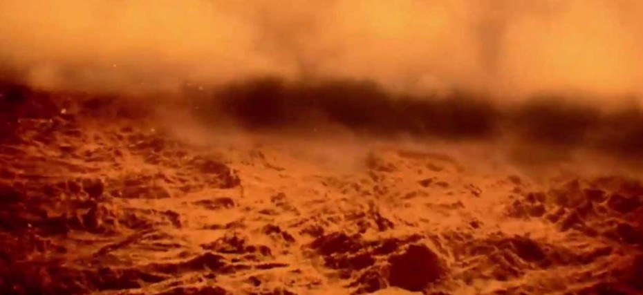 Пилові бурі на Марсі 