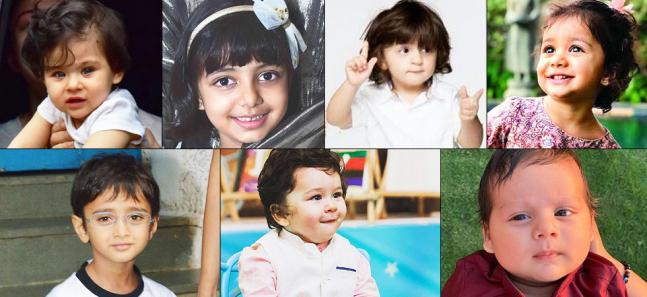 Childrens Day Bollywood Star Kids Cute Btown babies Taimur, Abram, Inaaya,  Azad, Misha Zain Kapoor, Aaradhya Bachchan, Nitara, Yash and Roohi - News  Nation English