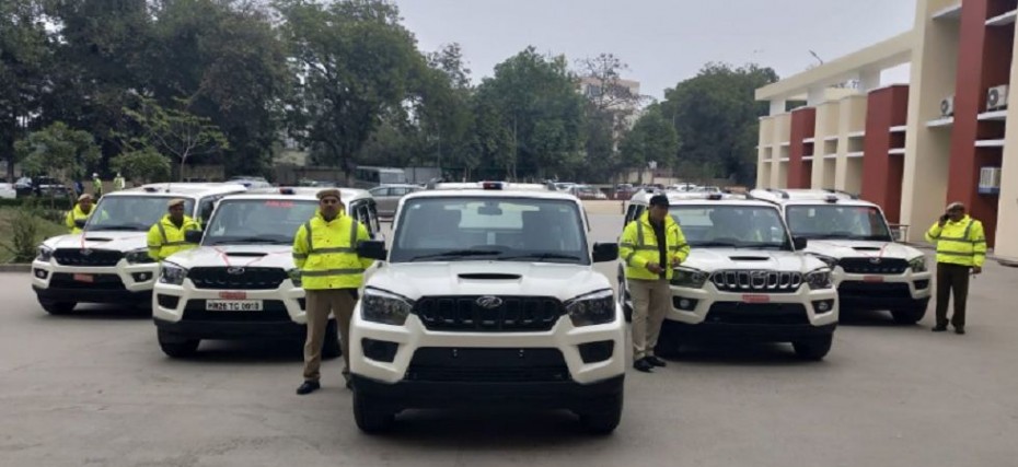 Gurugram Police Adds Six New Mahindra Scorpio Into Its Force News Nation English