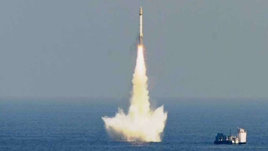 India Successfully Test-Fires Nuclear-Capable K-4 Submarine-Launched Missile  Off Andhra Coast - News Nation English
